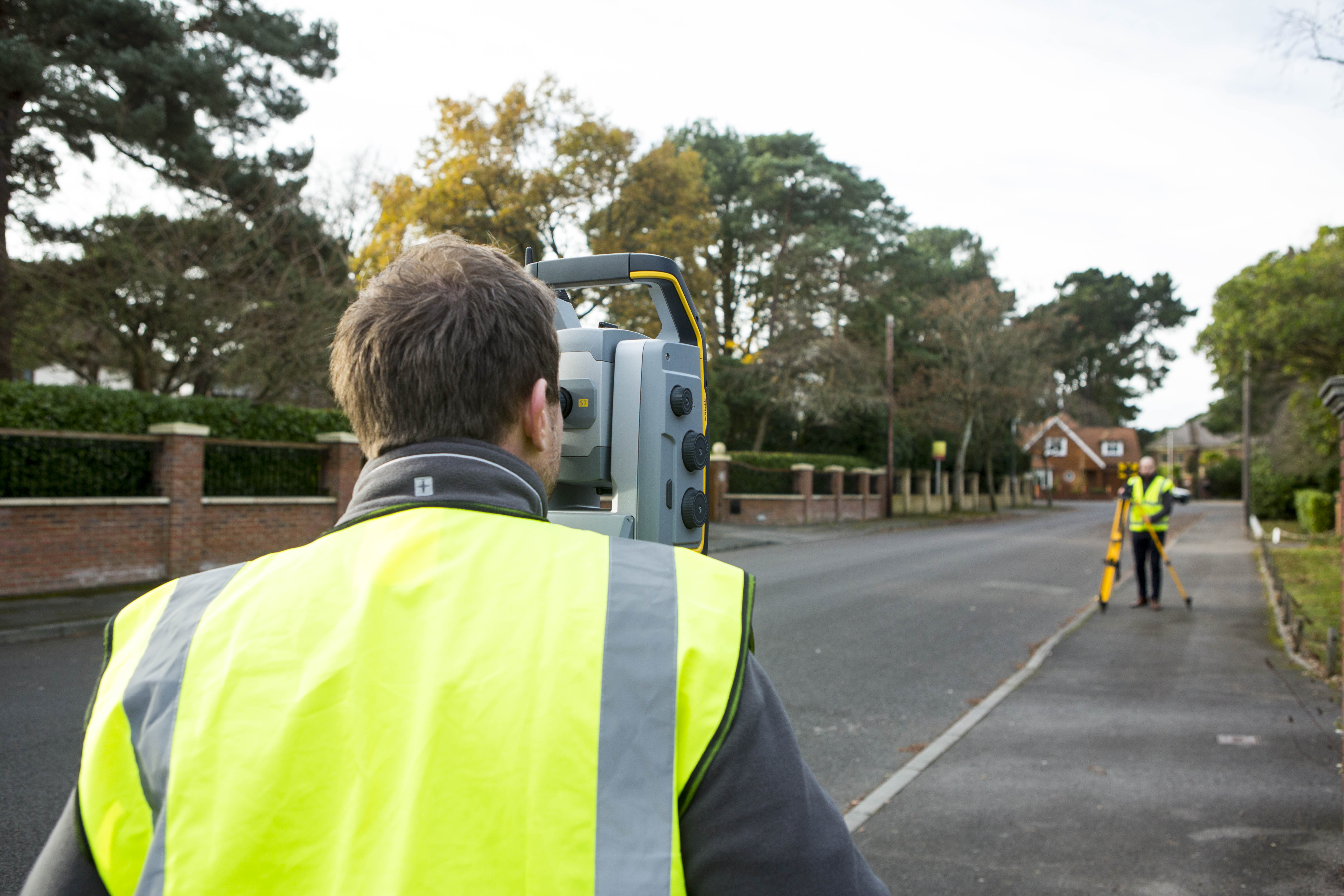 A Topographical Survey Of A Street